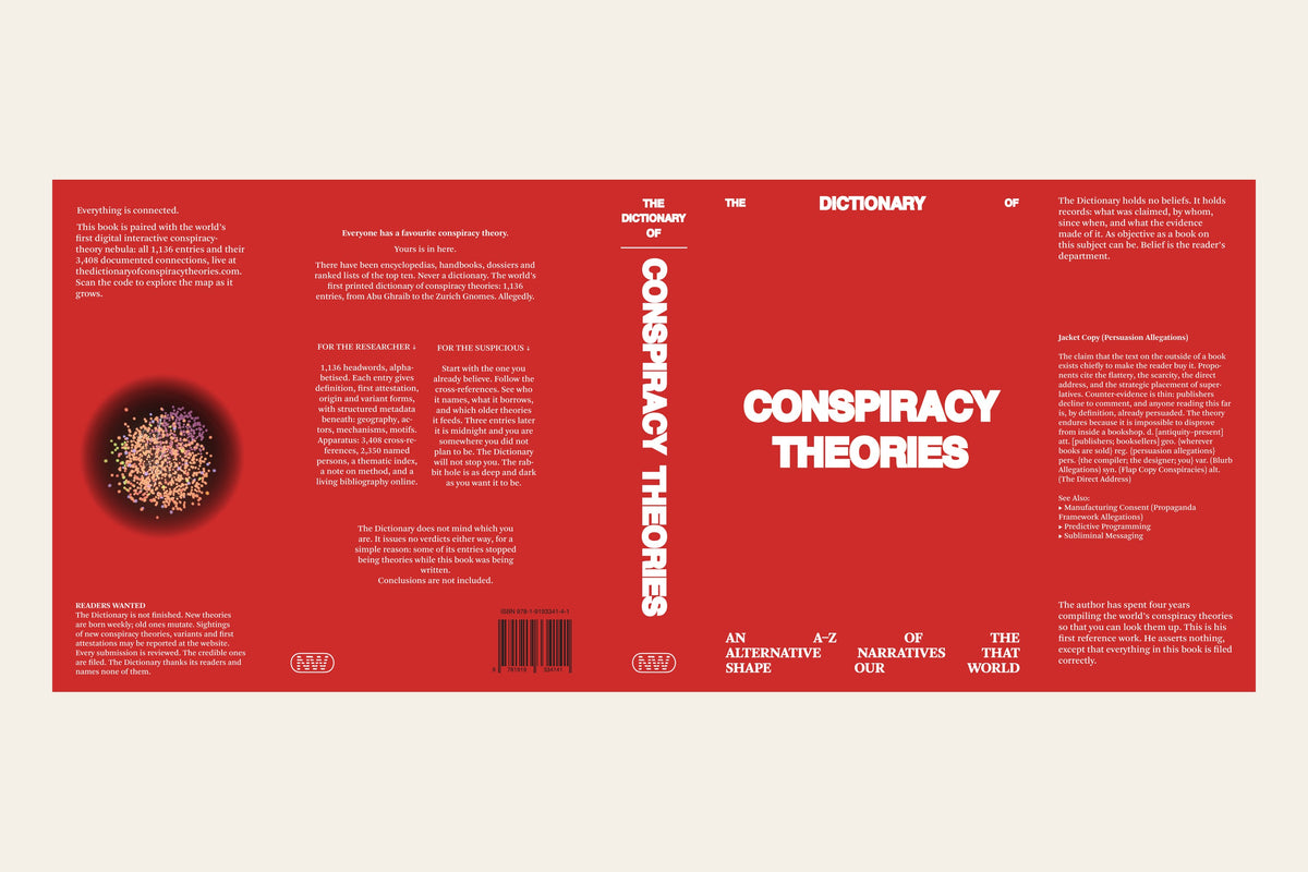 The full paperback cover opened out, with both gatefold flaps